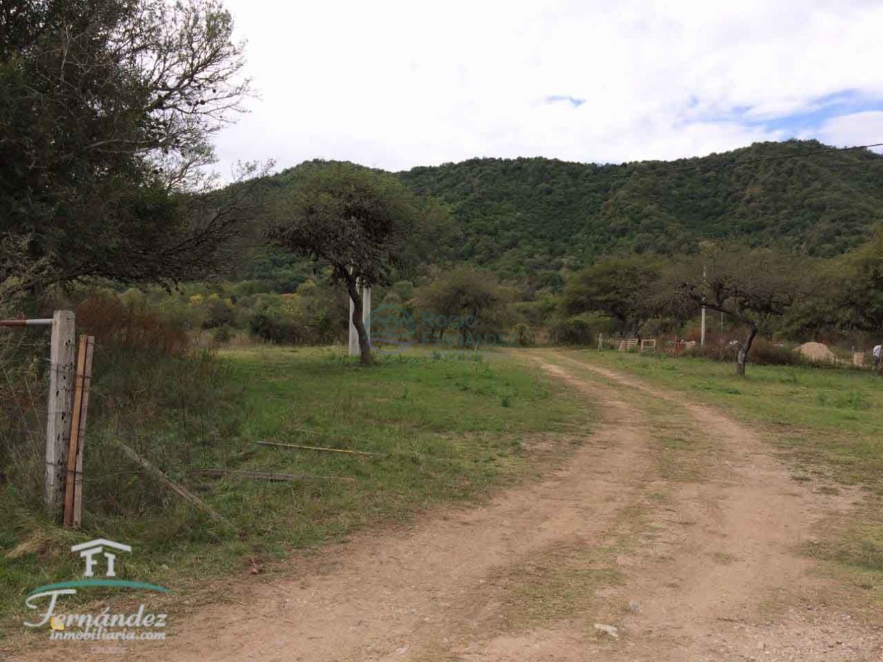Lotes en venta al pie de las Sierras Chicas Santa Rosa de Calamuchita